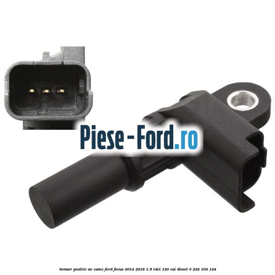 Senzor pozitie arbore cotit Ford Focus 2014-2018 1.5 TDCi 120 cai diesel